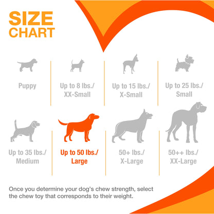 Power Chew Original Bone Dog Chew Toy Large (1 Count)